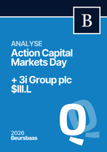 Afbeelding in Gallery-weergave laden, Action Capital Markets Day & 3i Group Analyse