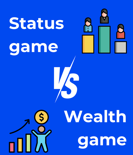 Game of Consequences: Status Game v/s Wealth Game