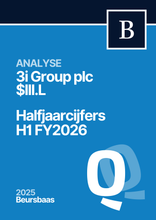 Afbeelding in Gallery-weergave laden, 3i Group H1 FY2026 Analyse
