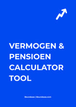 Afbeelding in Gallery-weergave laden, Beursbaas Tool | Vermogen &amp; Pensioen Calculator
