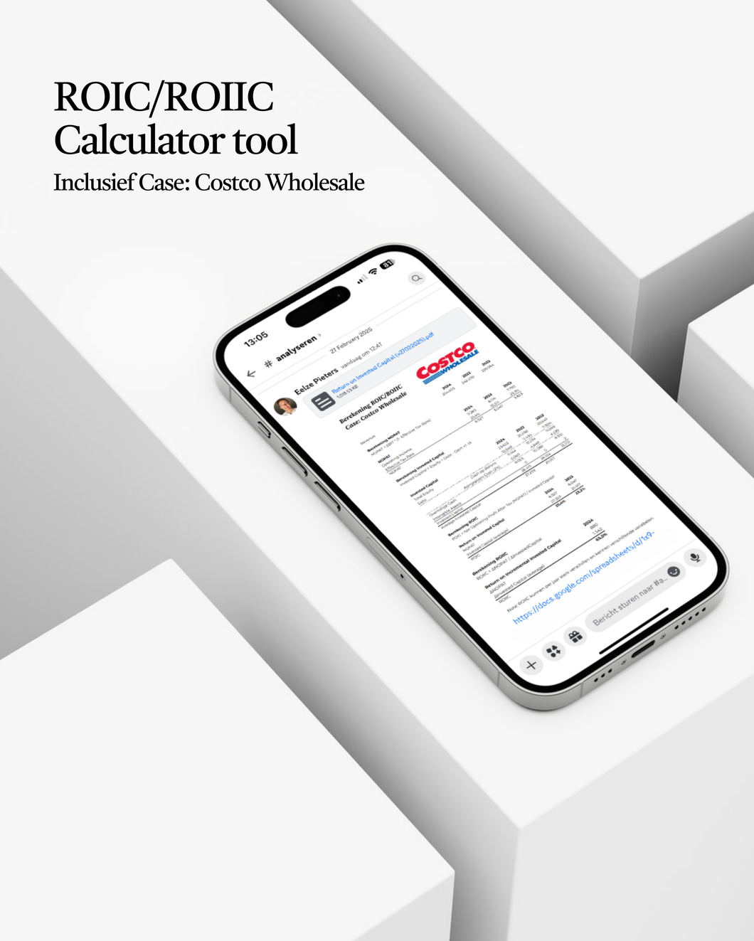 ROIC/ROIIC Calculator tool